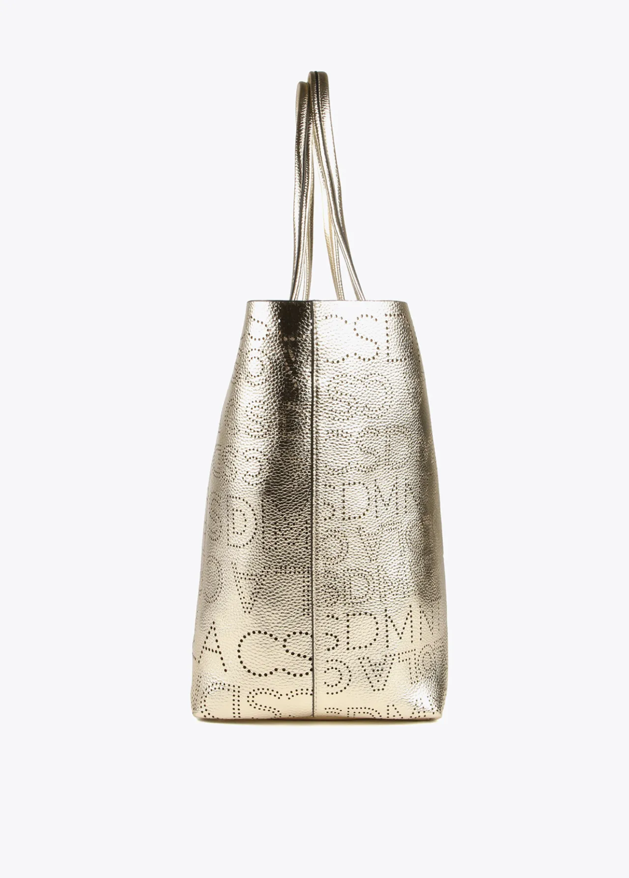 shopper_troquelado_3.webp Lola Casademunt Bolsos Shopper | Bolsos De Hombro<Shopper troquelado DORADO