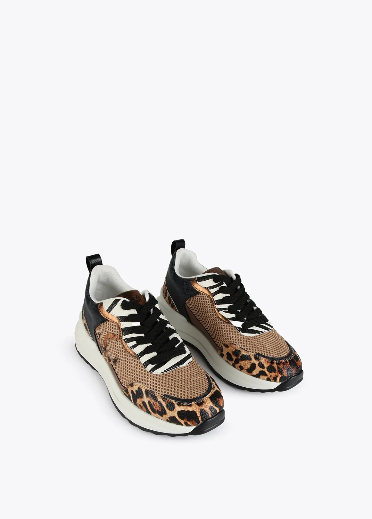 sneakers_animal_print_rejilla__coleccin_lola__lola_casademunt_1.webp Lola Casademunt Zapatillas Deportivas<Sneakers animal print rejilla | COLECCIÓN LOLA | Lola Casademunt MARRON