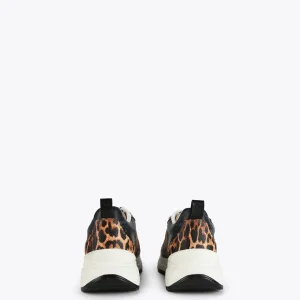 Lola Casademunt Zapatillas Deportivas<Sneakers animal print rejilla | COLECCIÓN LOLA | Lola Casademunt MARRON