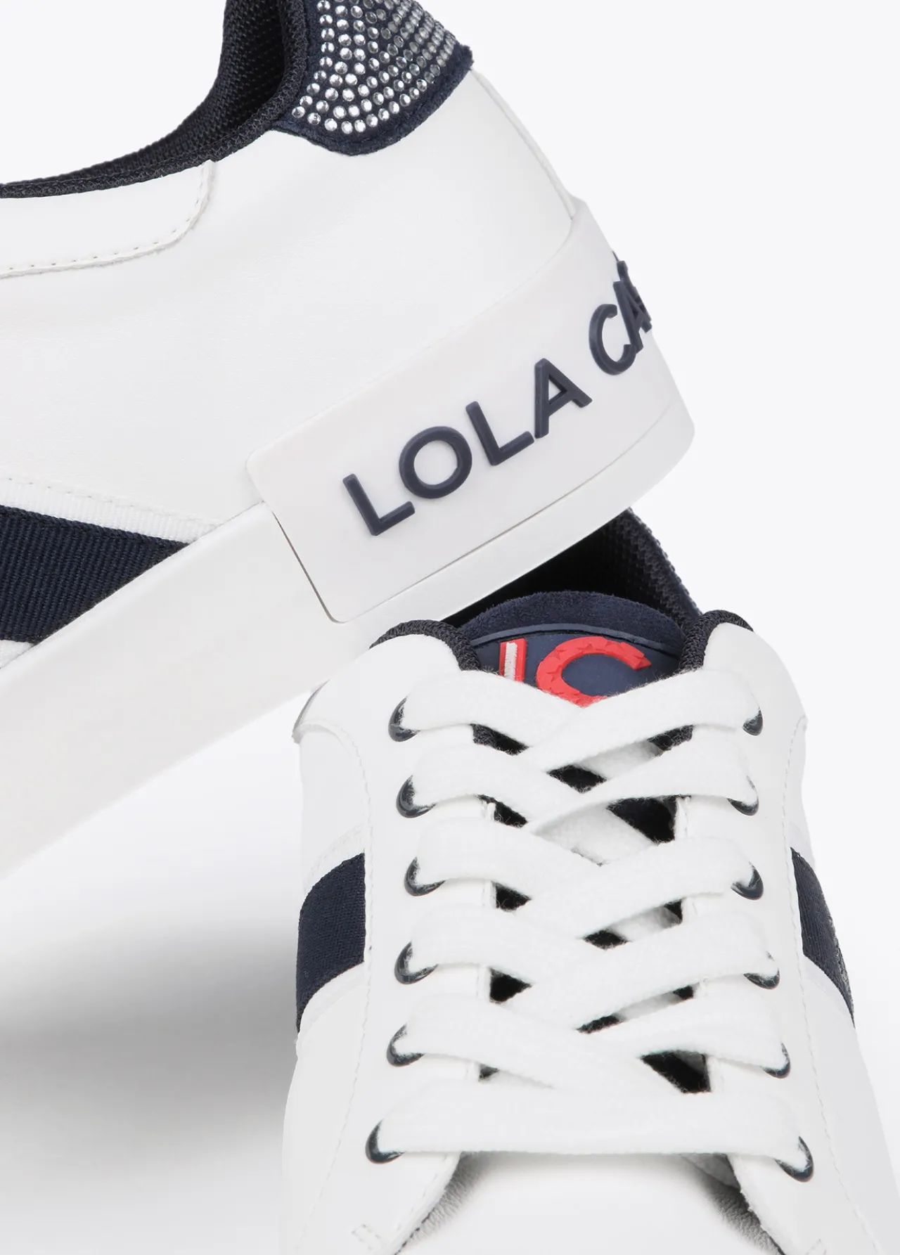 sneakers_brillantes_de_edicin_limitada__lola_casademunt_2.webp Lola Casademunt Zapatillas Deportivas<Sneakers brillantes de edición limitada - Lola Casademunt BLANCO-AZUL