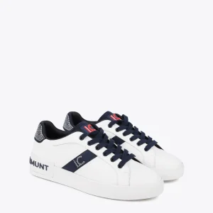 Lola Casademunt Zapatillas Deportivas<Sneakers brillantes de edición limitada - Lola Casademunt BLANCO-AZUL