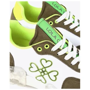 Lola Casademunt Calzado<Sneakers suela transparente KAKI