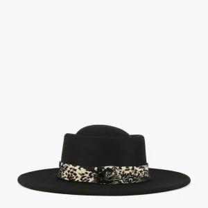 Lola Casademunt Animal Print | Gorros Sombreros Y Guantes<Sombrero cinta jacquard NEGRO