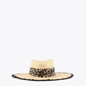 Lola Casademunt Accesorios | Baño<Sombrero con ala ancha FUCSIA