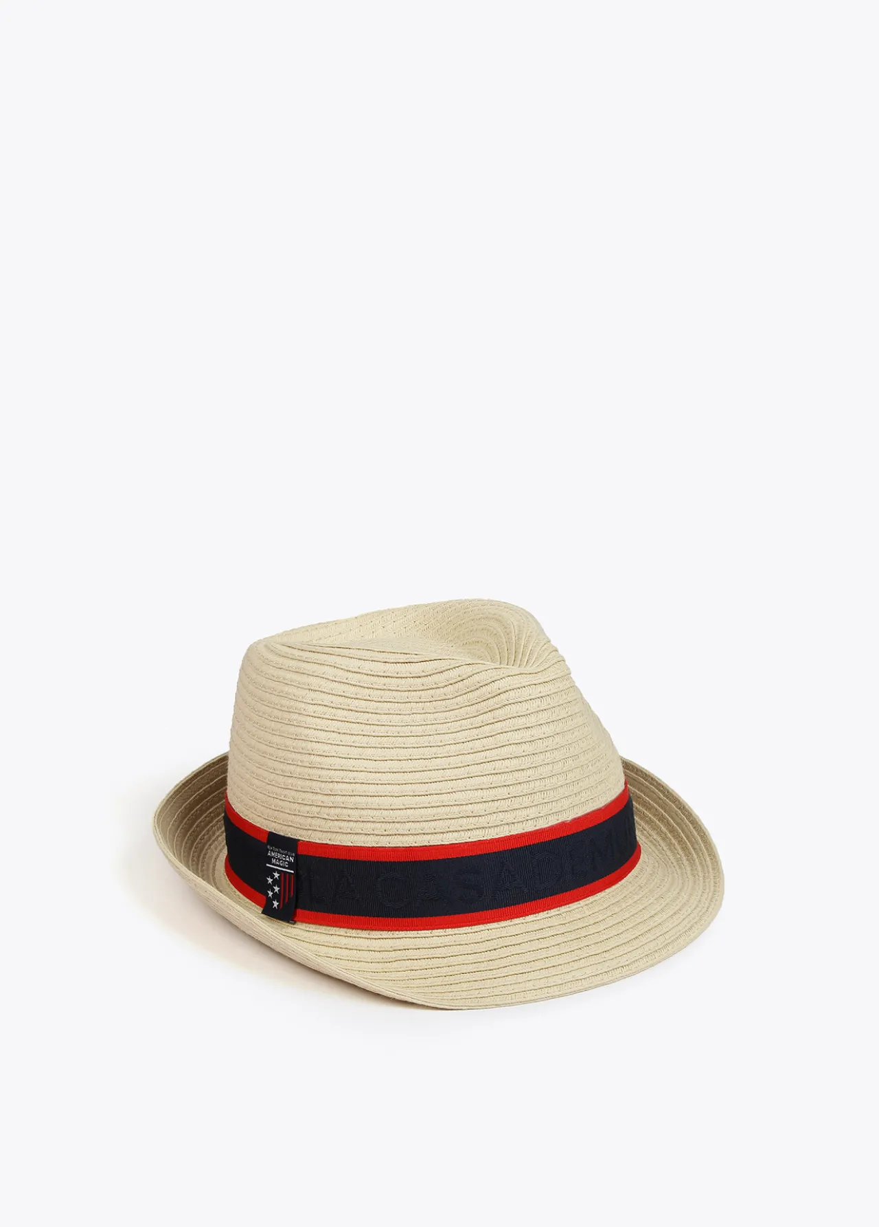 sombrero_de_paja_con_cinta_logotipada__lola_casademunt_0.webp Lola Casademunt Gorros Sombreros Y Guantes<Sombrero de paja con cinta logotipada - Lola Casademunt CRUDO