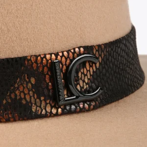 Lola Casademunt Gorros Sombreros Y Guantes<Sombrero fieltro lana CAMEL