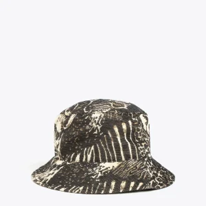 Lola Casademunt Animal Print | Gorros Sombreros Y Guantes<Sombrero jacquard NEGRO-METAL