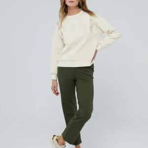 Lola Casademunt Sudaderas<Sudadera con pedrería NEGRO