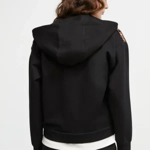 Lola Casademunt Animal Print | Sudaderas<Sudadera lentejuelas NEGRO-METAL