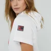 Lola Casademunt Sudaderas<Sudadera manga corta blanca de algodón - Lola Casademunt BLANCO