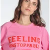 Lola Casademunt Artículos Solidarios | Sudaderas<Sudadera Solidaria Feeling Unstoppable ROSA