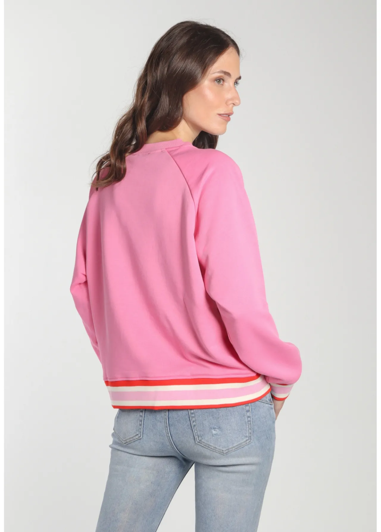 sudadera_solidaria_feeling_unstoppable_6.webp Lola Casademunt Artículos Solidarios | Sudaderas<Sudadera Solidaria Feeling Unstoppable ROSA