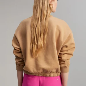 Lola Casademunt Animal Print | Sudaderas<Sudadera tigre CAMEL