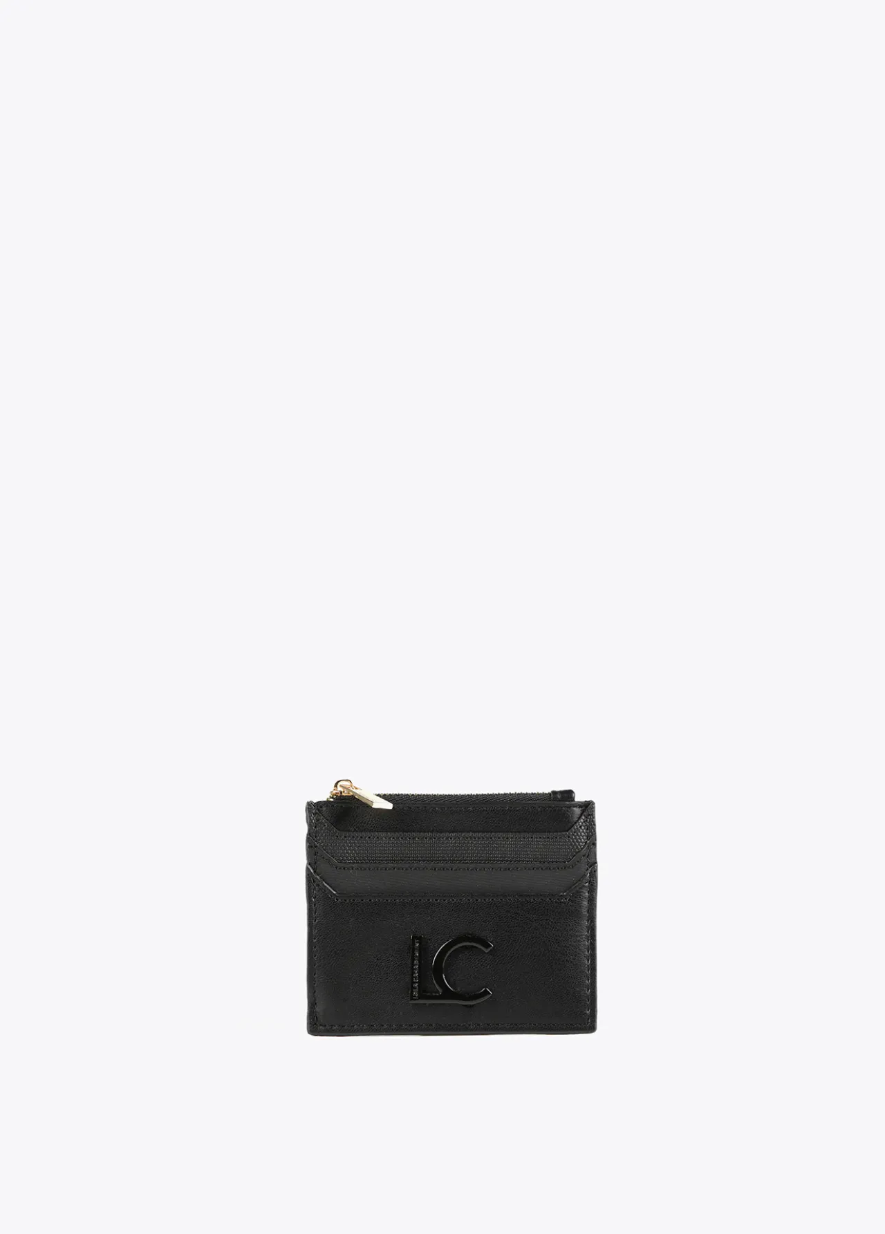 tarjetero_con_logo_0.webp Lola Casademunt Accesorios | Bolsos<Tarjetero con logo NEGRO