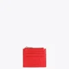 Lola Casademunt Accesorios | Bolsos<Tarjetero con logo en relieve. FUCSIA
