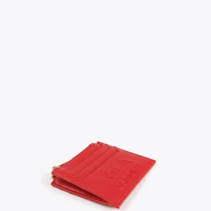 Lola Casademunt Accesorios | Bolsos<Tarjetero con logo en relieve. FUCSIA