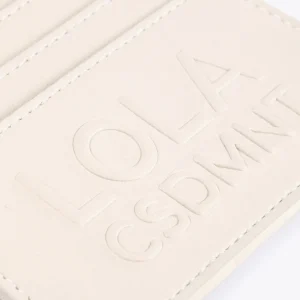 Lola Casademunt Accesorios<Tarjetero logo con relieve FUCSIA