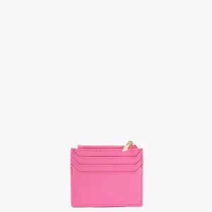 Lola Casademunt Accesorios | Bolsos<Tarjetero logo con relieve FUCSIA