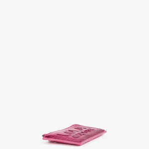 Lola Casademunt Carteras Y Monederos<Tarjetero metalizado FUCSIA