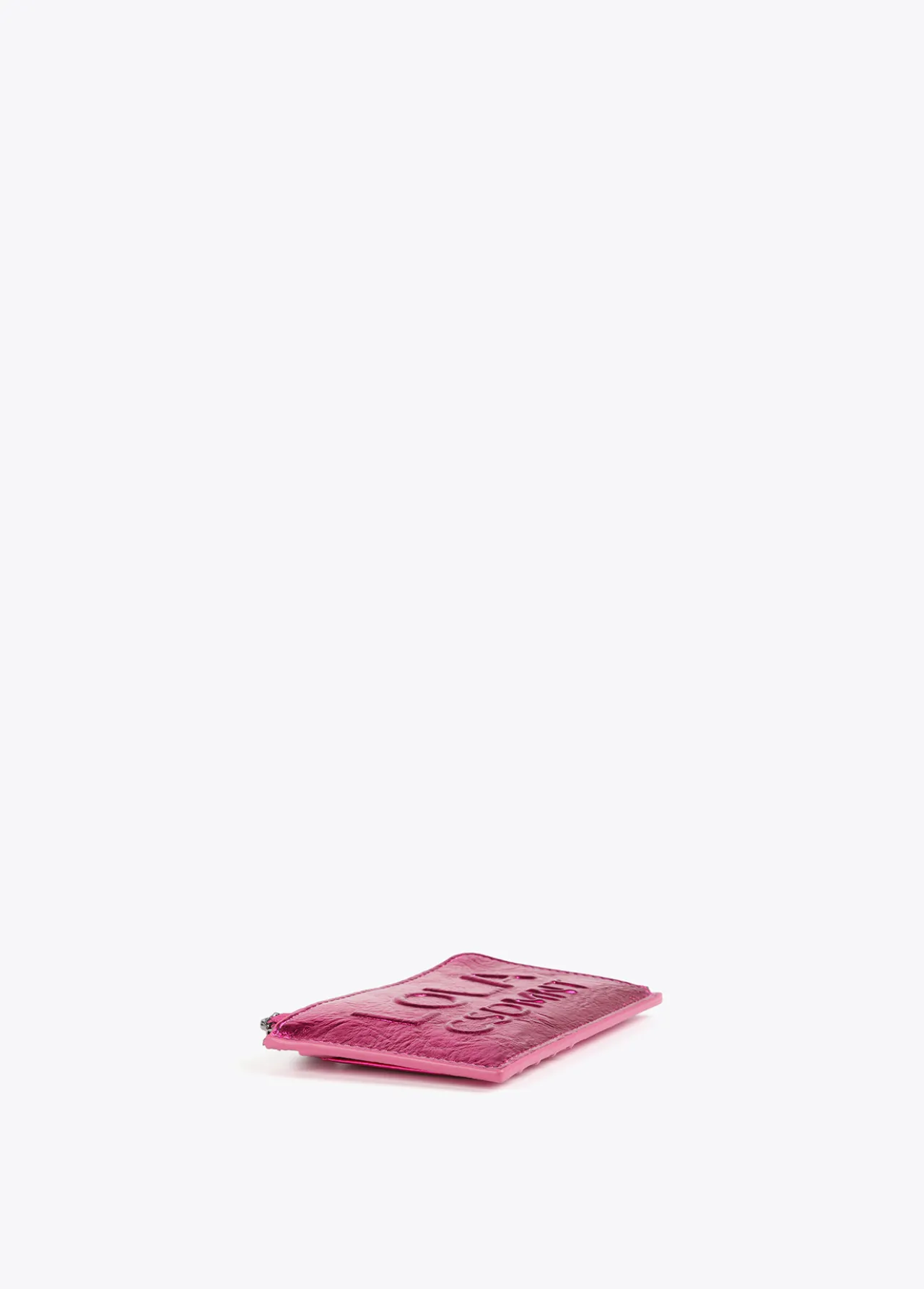 tarjetero_metalizado_3.webp Lola Casademunt Carteras Y Monederos<Tarjetero metalizado FUCSIA