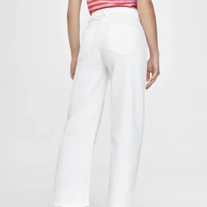 Lola Casademunt Pantalones<Tejano grabado BLANCO