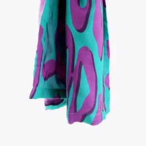 Lola Casademunt Accesorios<Toalla leopardo turquesa. VERDE