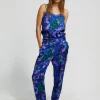 Lola Casademunt Animal Print | Camisetas Y Tops<Top animal print AZUL-NEGRO