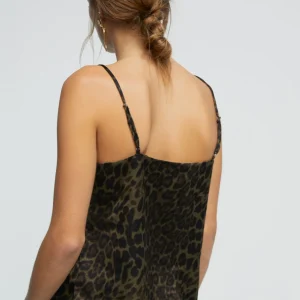 Lola Casademunt Animal Print | Camisetas Y Tops<Top animal print NEGRO-VERDE