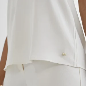 Lola Casademunt Camisetas Y Tops<Top de escote pico CRUDO