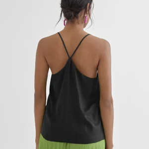 Lola Casademunt Camisetas Y Tops<Top de escote pico CRUDO