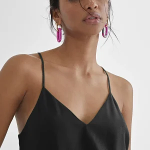 Lola Casademunt Camisetas Y Tops<Top de escote pico CRUDO