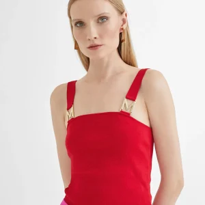 Lola Casademunt Camisetas Y Tops<Top de punto CRUDO
