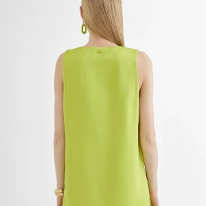 Lola Casademunt Camisetas Y Tops | Camisas Y Blusas<Top largo con aberturas CRUDO