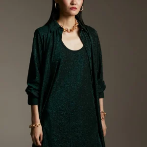 Lola Casademunt Camisetas Y Tops<Top largo lúrex BOTELLA
