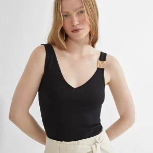 Lola Casademunt Camisetas Y Tops<Top tirante M MAGENTA