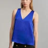 Lola Casademunt Camisetas Y Tops<Top tirantes AZULELECTRICO