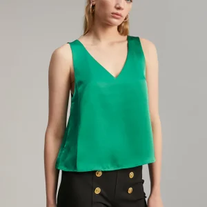 Lola Casademunt Camisetas Y Tops<Top tirantes AZULELECTRICO
