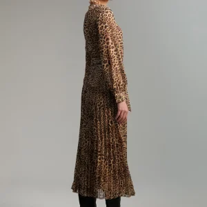 Lola Casademunt Animal Print | Vestidos Y Faldas<Vestido animal print MARRON-NEGRO