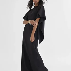Lola Casademunt Vestidos Y Faldas<Vestido capa NEGRO