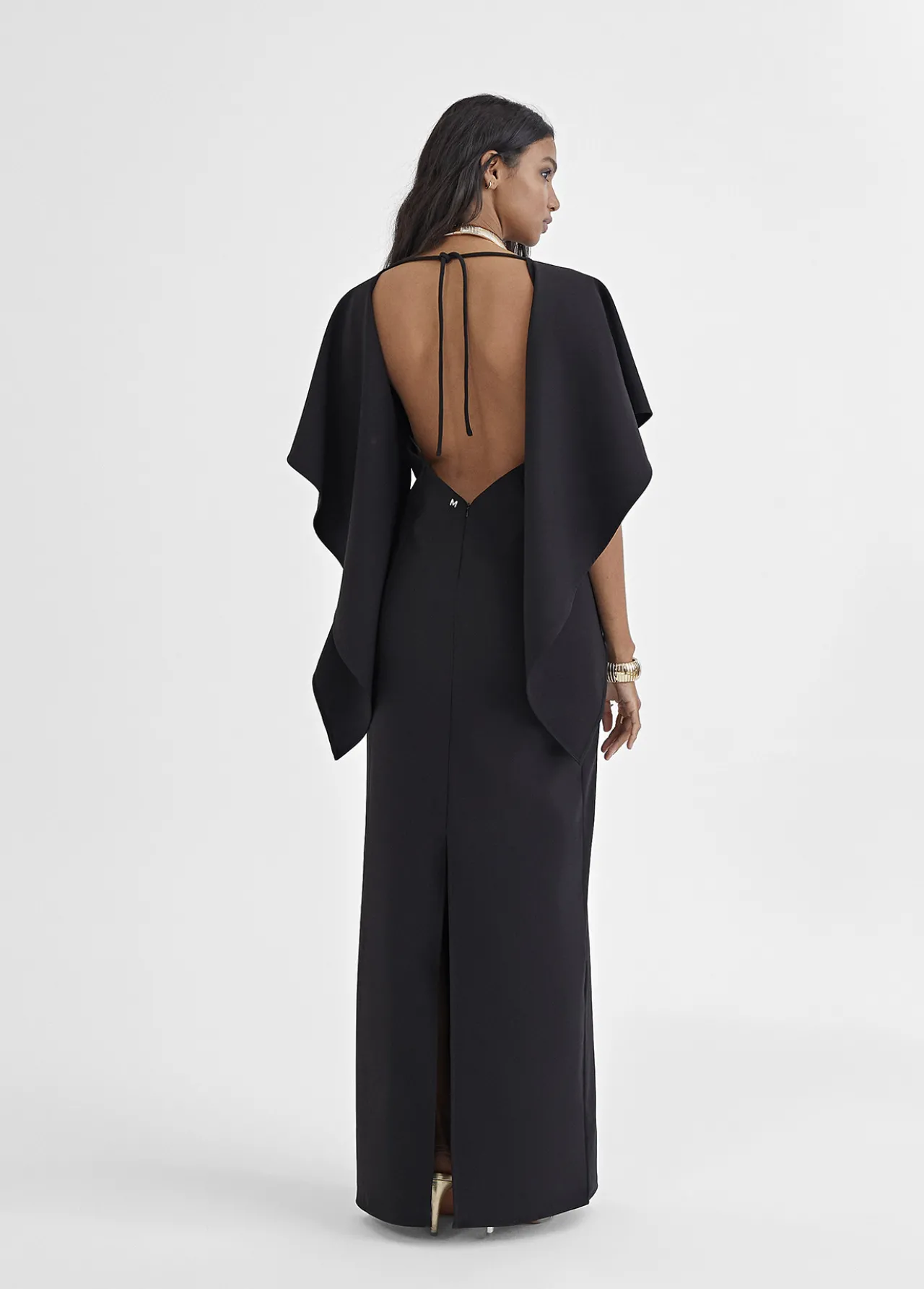 vestido_capa_2.webp Lola Casademunt Vestidos Y Faldas<Vestido capa NEGRO