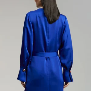 Lola Casademunt Vestidos Y Faldas<Vestido corto satinado ROJO
