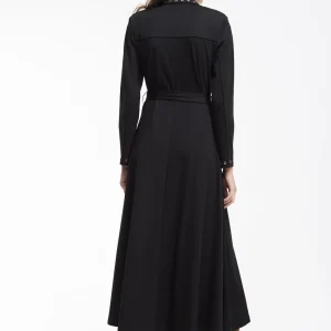 Lola Casademunt Vestidos Y Faldas<Vestido detalle eyelets NEGRO