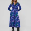 Lola Casademunt Animal Print | Vestidos Y Faldas<Vestido estampado animal print AZUL-NEGRO