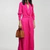 Lola Casademunt Vestidos Y Faldas<Vestido estampado logo NARANJA-NARANJA
