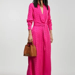 Lola Casademunt Vestidos Y Faldas<Vestido estampado logo NARANJA-NARANJA