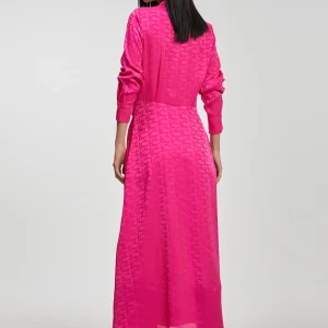 Lola Casademunt Vestidos Y Faldas<Vestido estampado logo NARANJA-NARANJA