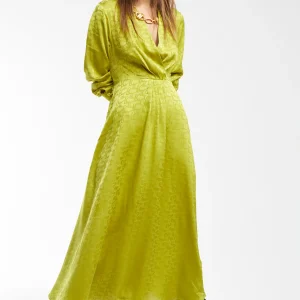 Lola Casademunt Vestidos Y Faldas<Vestido estampado logo NARANJA-NARANJA