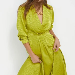 Lola Casademunt Vestidos Y Faldas<Vestido estampado logo NARANJA-NARANJA
