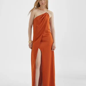 Lola Casademunt Vestidos Y Faldas<Vestido largo asimétrico TOFFEE