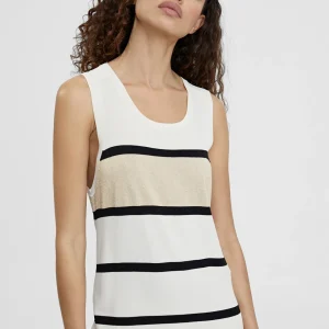 Lola Casademunt Vestidos Y Faldas<Vestido largo de punto NEGRO-CRUDO